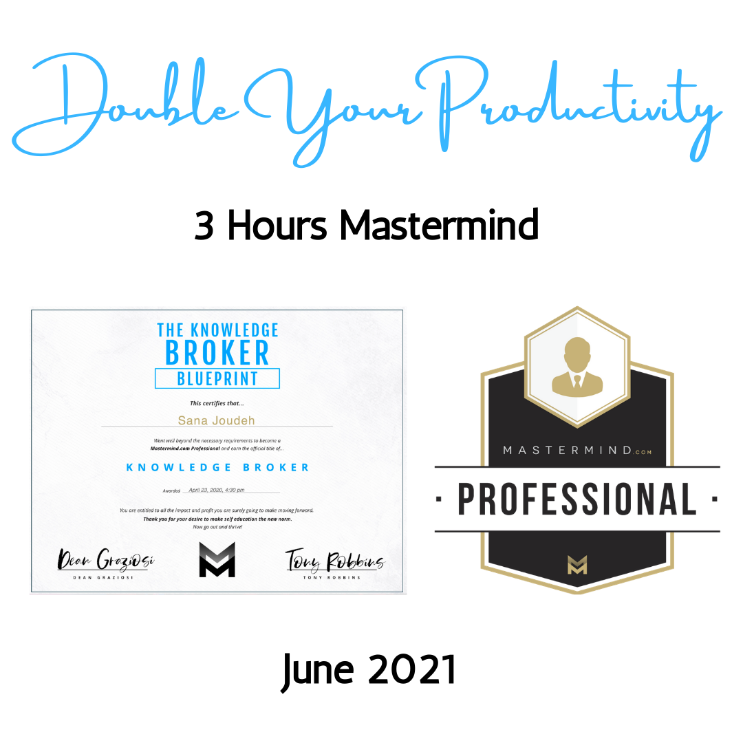 Double Your Productivity
